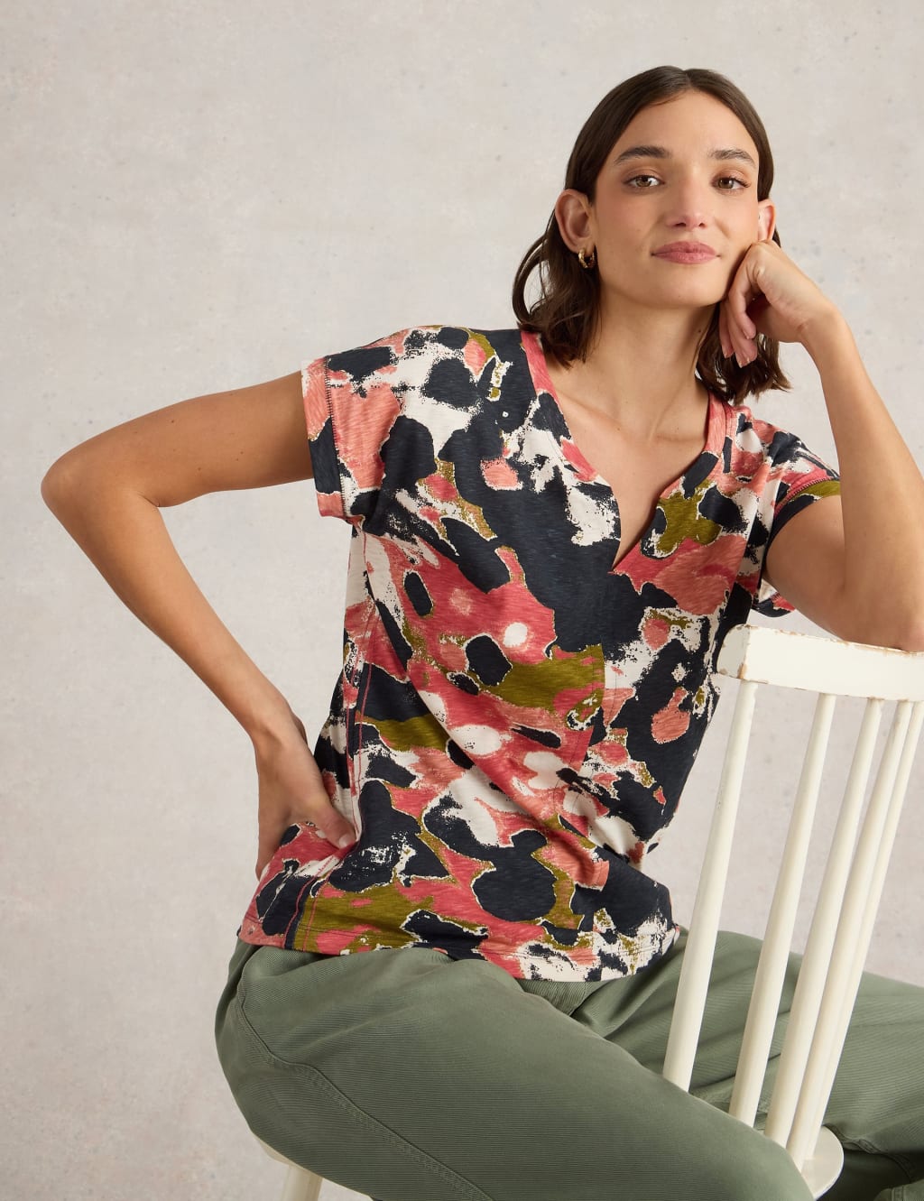 Pure Cotton Printed T-Shirt 7 of 10
