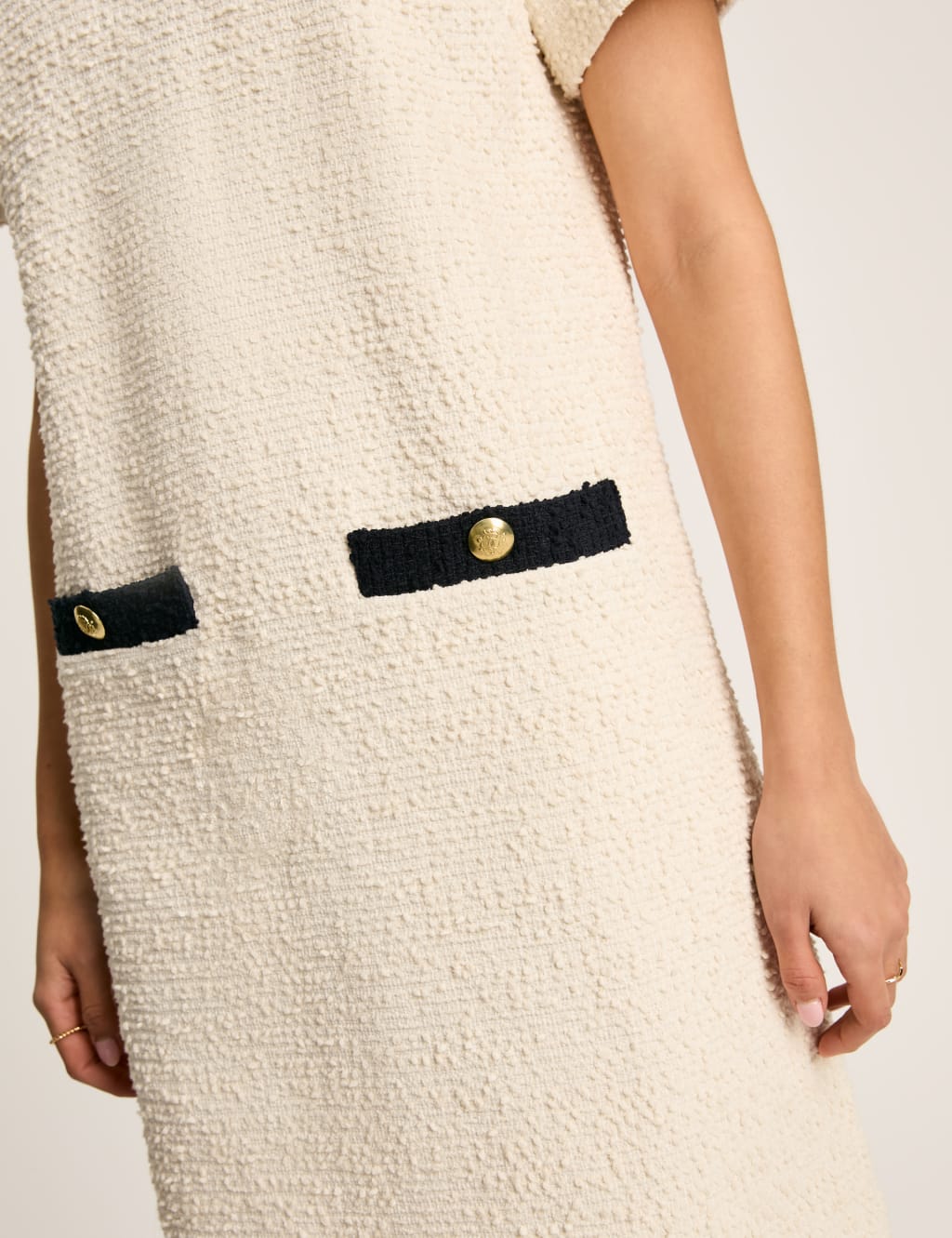 Casual round collar plain loose shift dress on sale