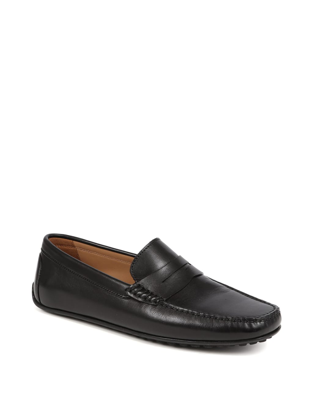 Leather Slip-On Loafers 4 of 7
