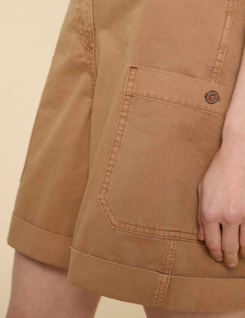 Pure Cotton Cargo Shorts 5 of 6