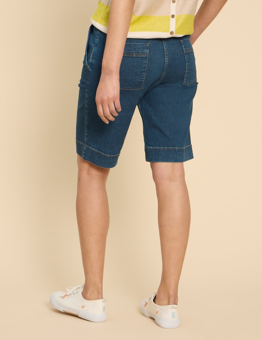 Cotton Rich Denim Shorts 4 of 6