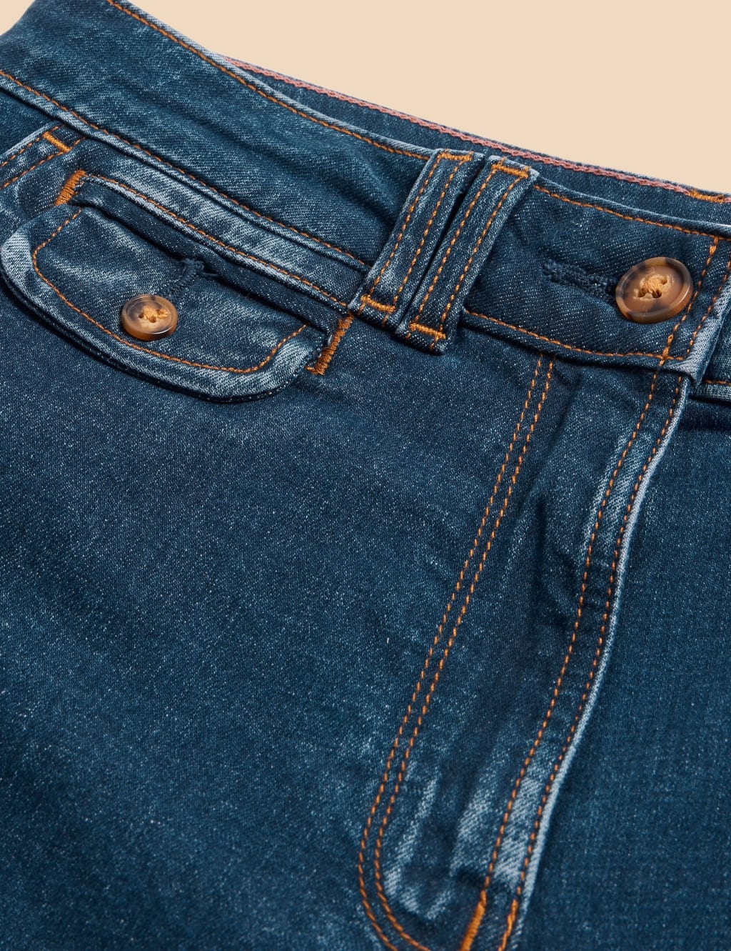 Cotton Rich Denim Shorts 6 of 6