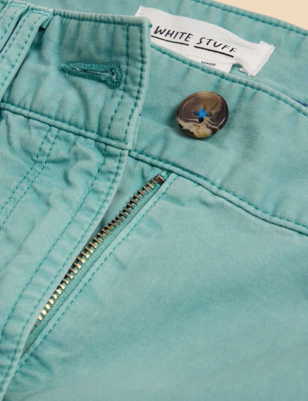Cotton Rich Knee Length Chino Shorts 6 of 6