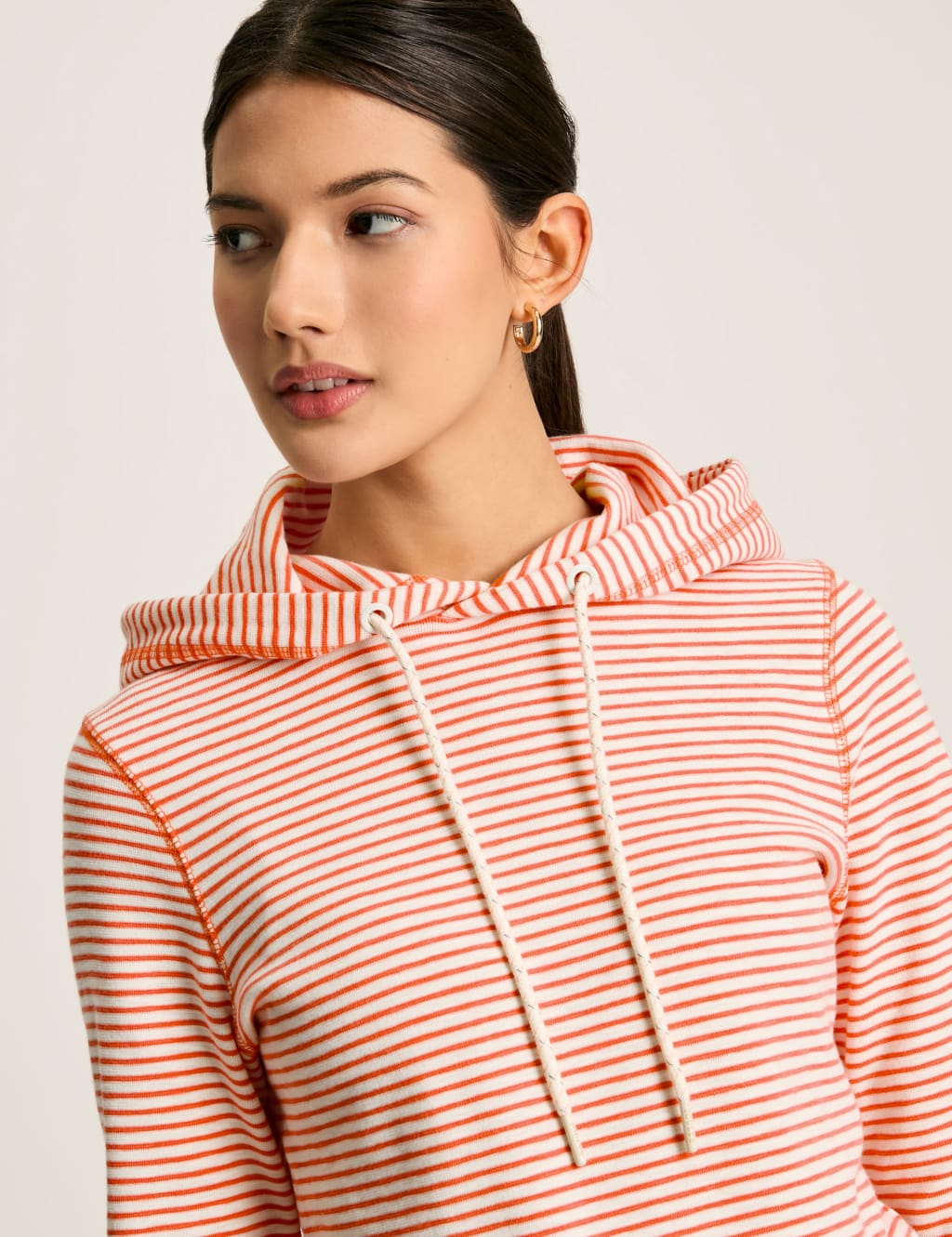 Cotton Rich Striped Hoodie 5 of 7