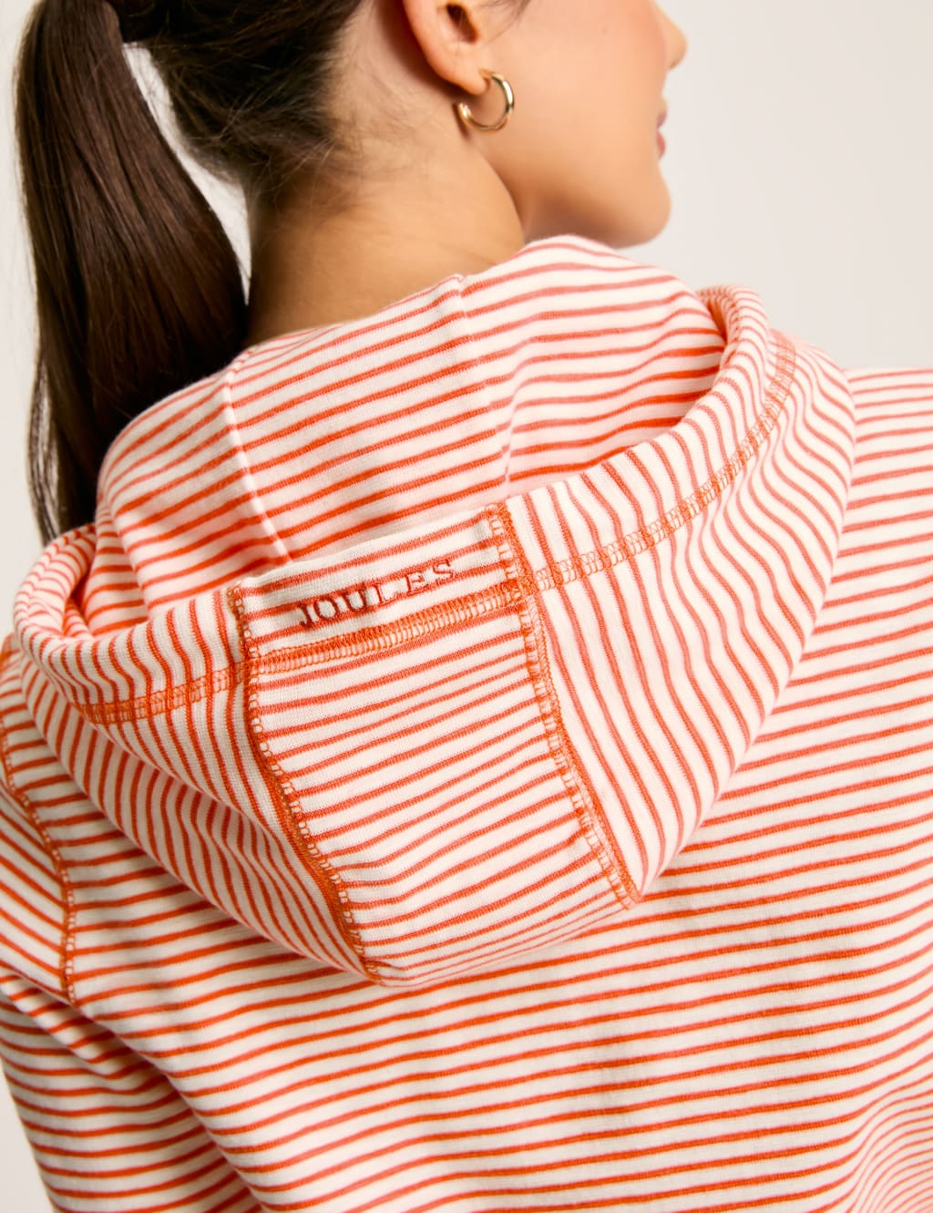 Cotton Rich Striped Hoodie 6 of 7