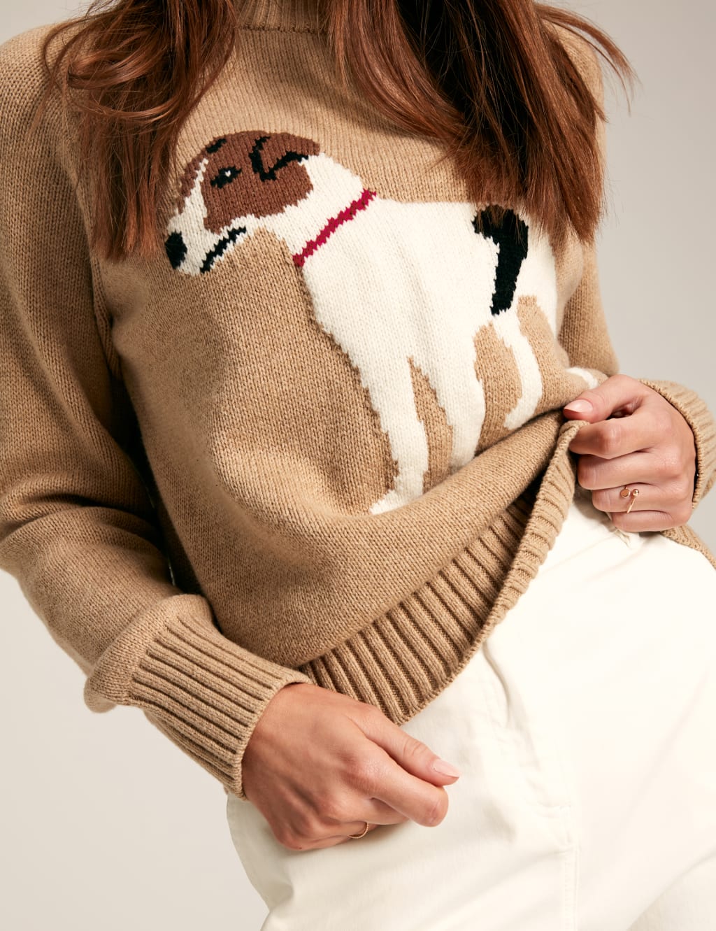 Ladies dog jumper online