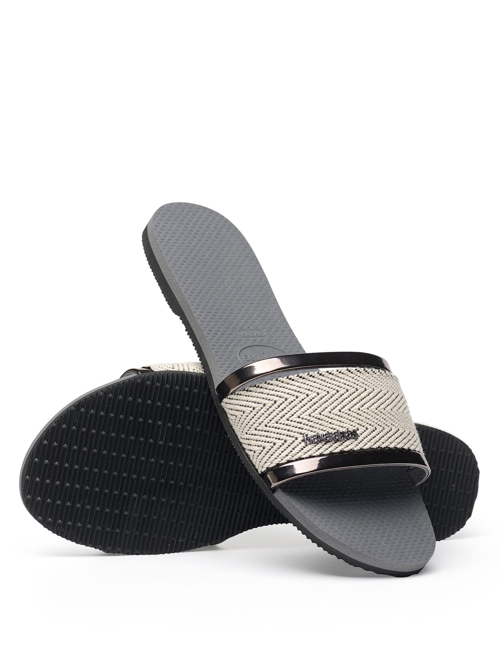Woven Metallic Flip Flops 6 of 7
