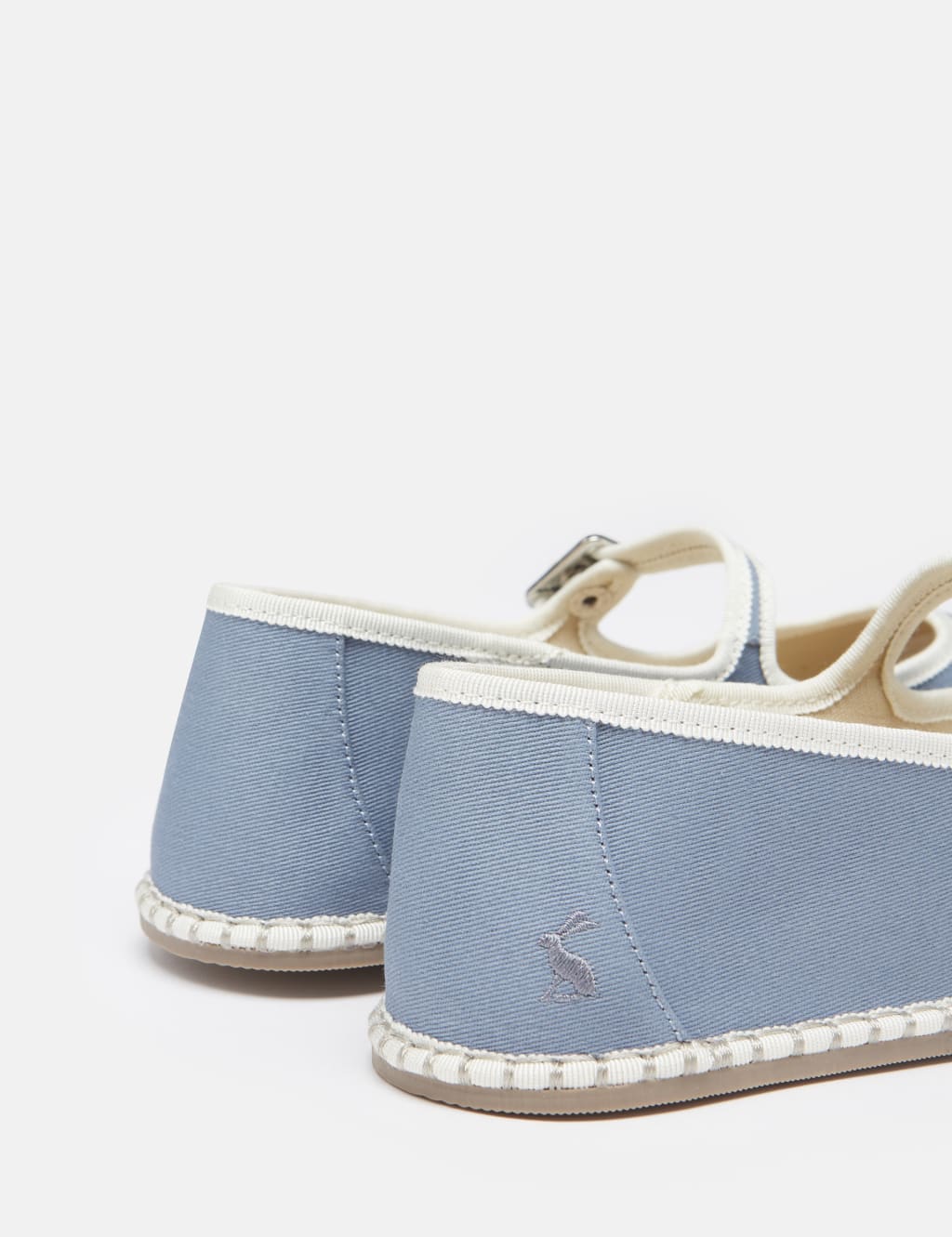 Canvas Flat Mary Jane Pumps 3 of 5
