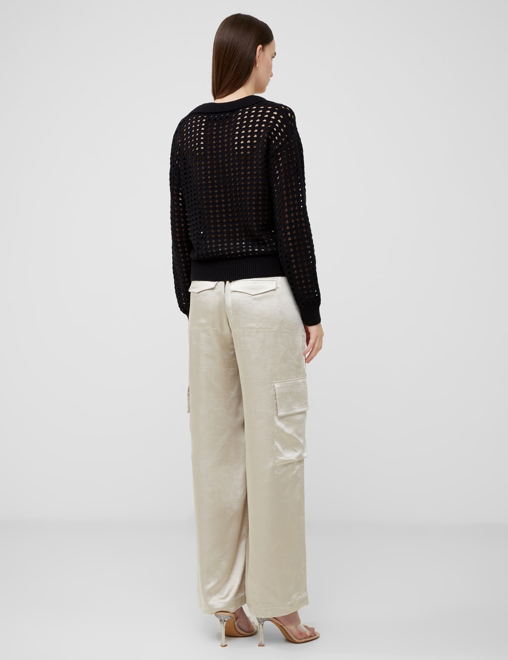 Manda Pointelle L/S Collared 3 of 4
