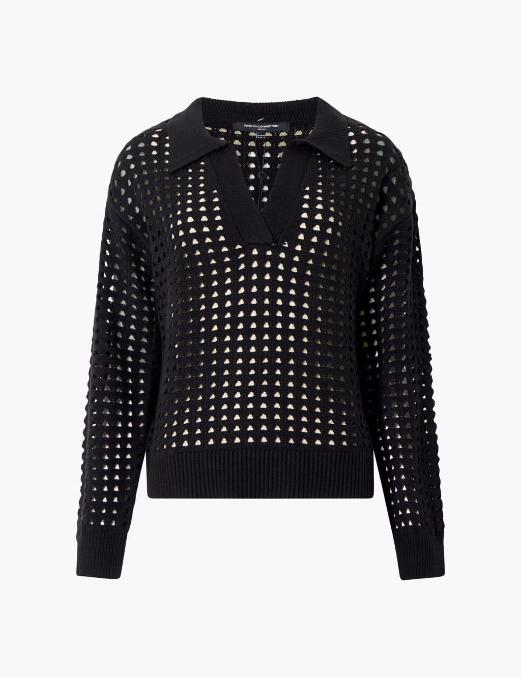 Manda Pointelle L/S Collared 2 of 4