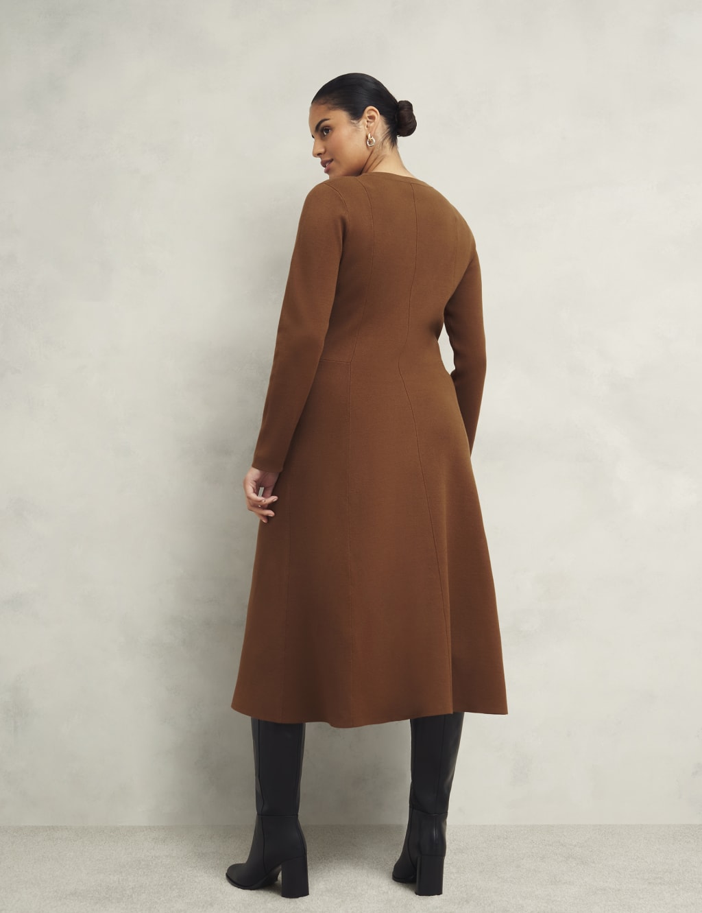 Midi Knitted Dress 3 of 9