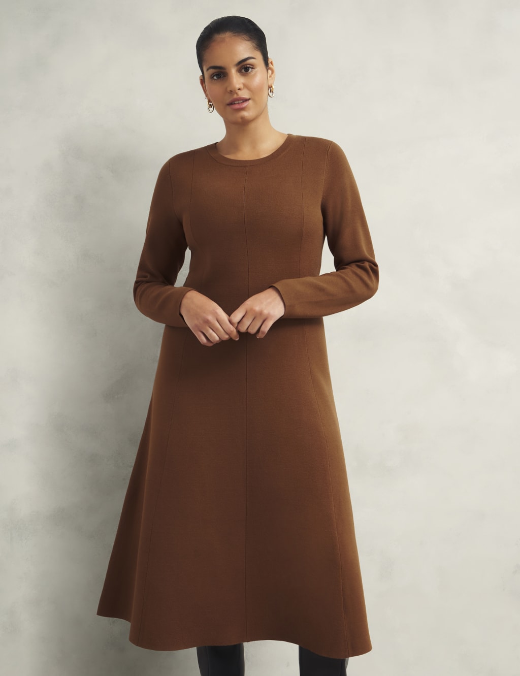 Midi Knitted Dress 4 of 9