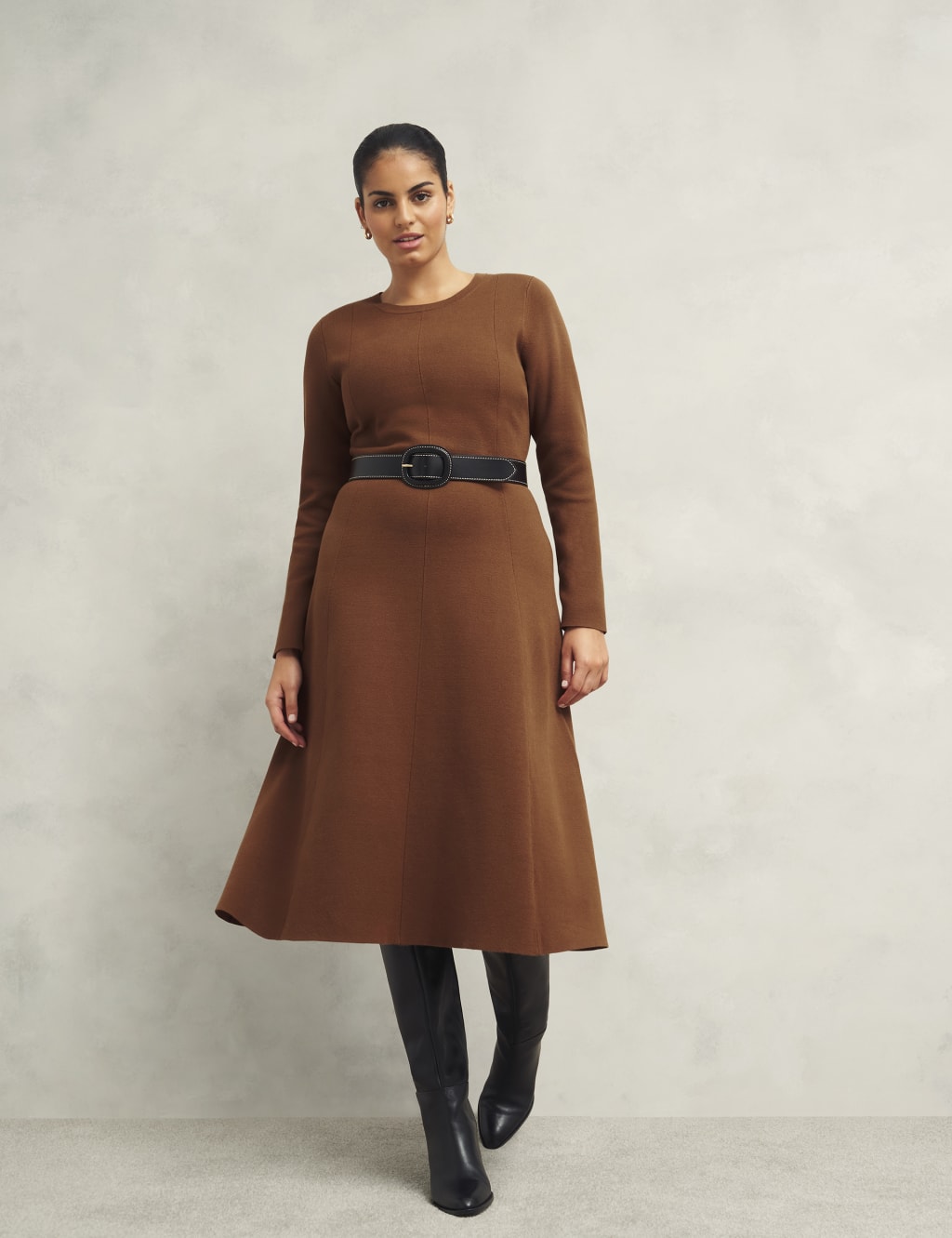 Midi Knitted Dress 6 of 9