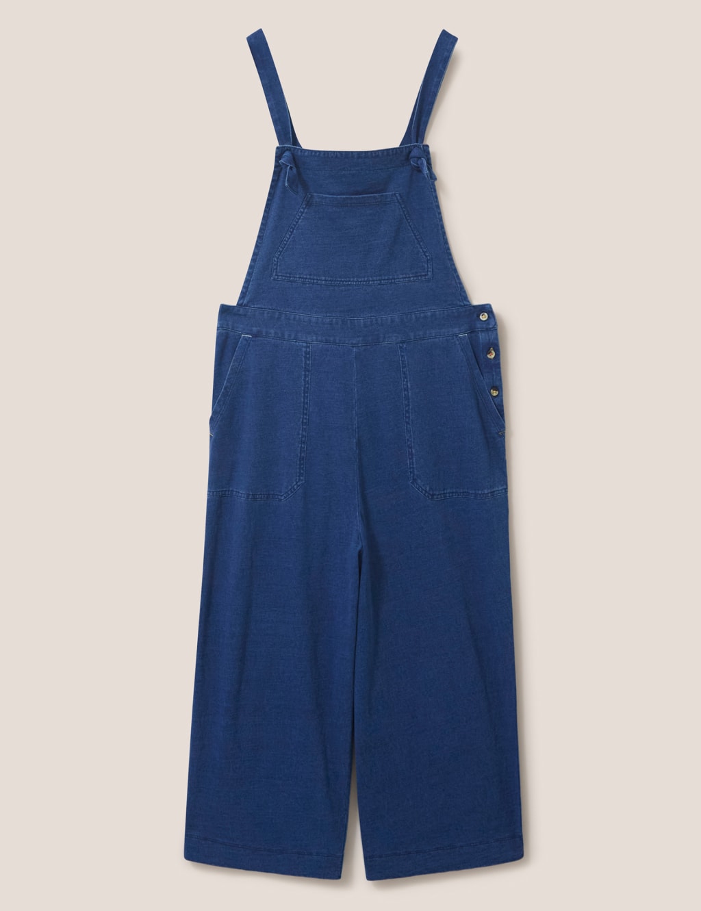 Seagrass Cropped Dungarees main image 1