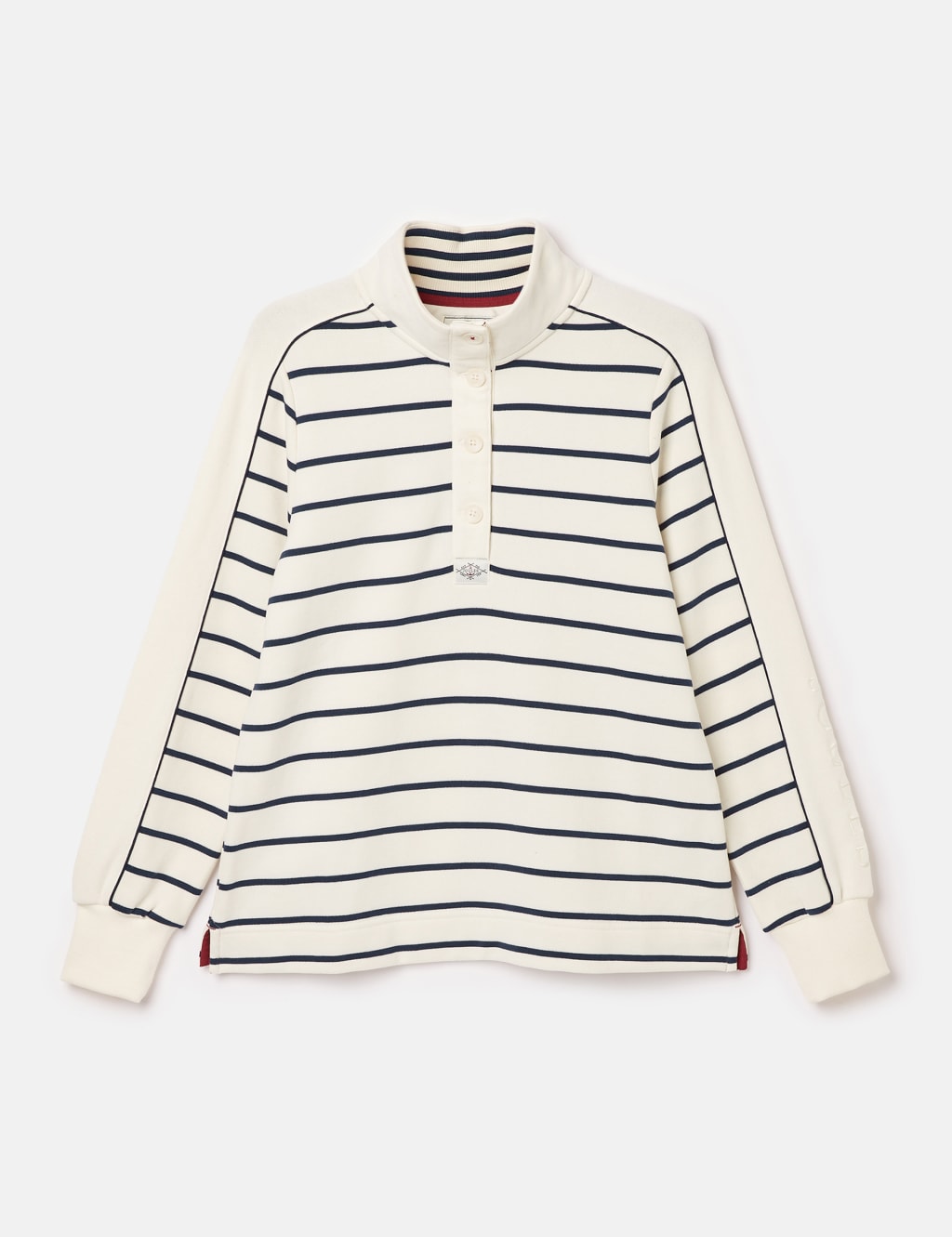 Pure Cotton Striped Sweatshirt 2 of 8