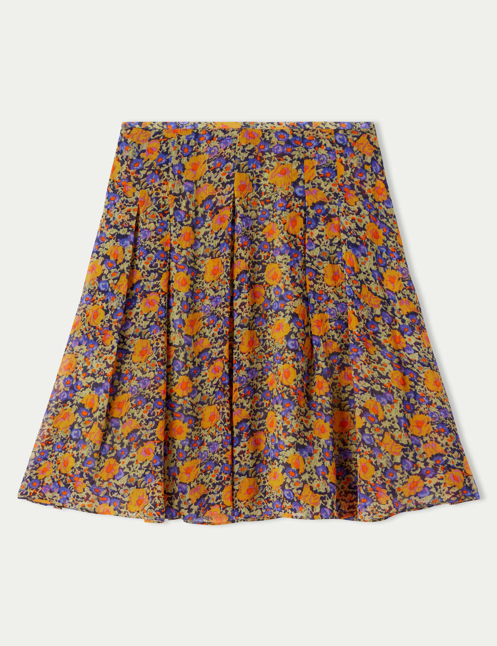 Floral Mini A-Line Skirt 2 of 4