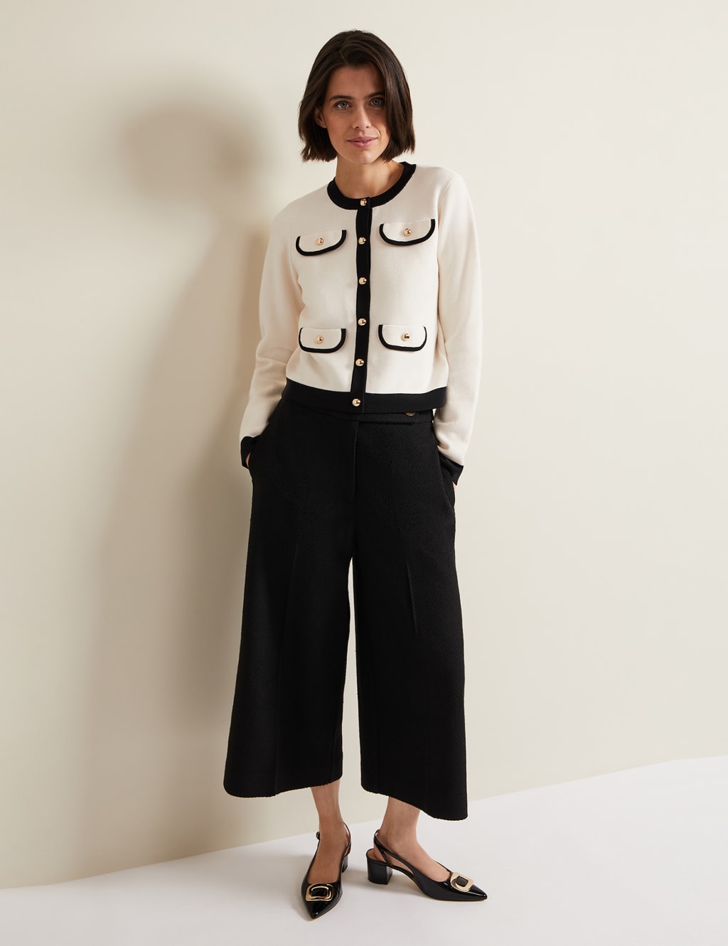 Cotton Rich Knitted Short Jacket 6 of 6