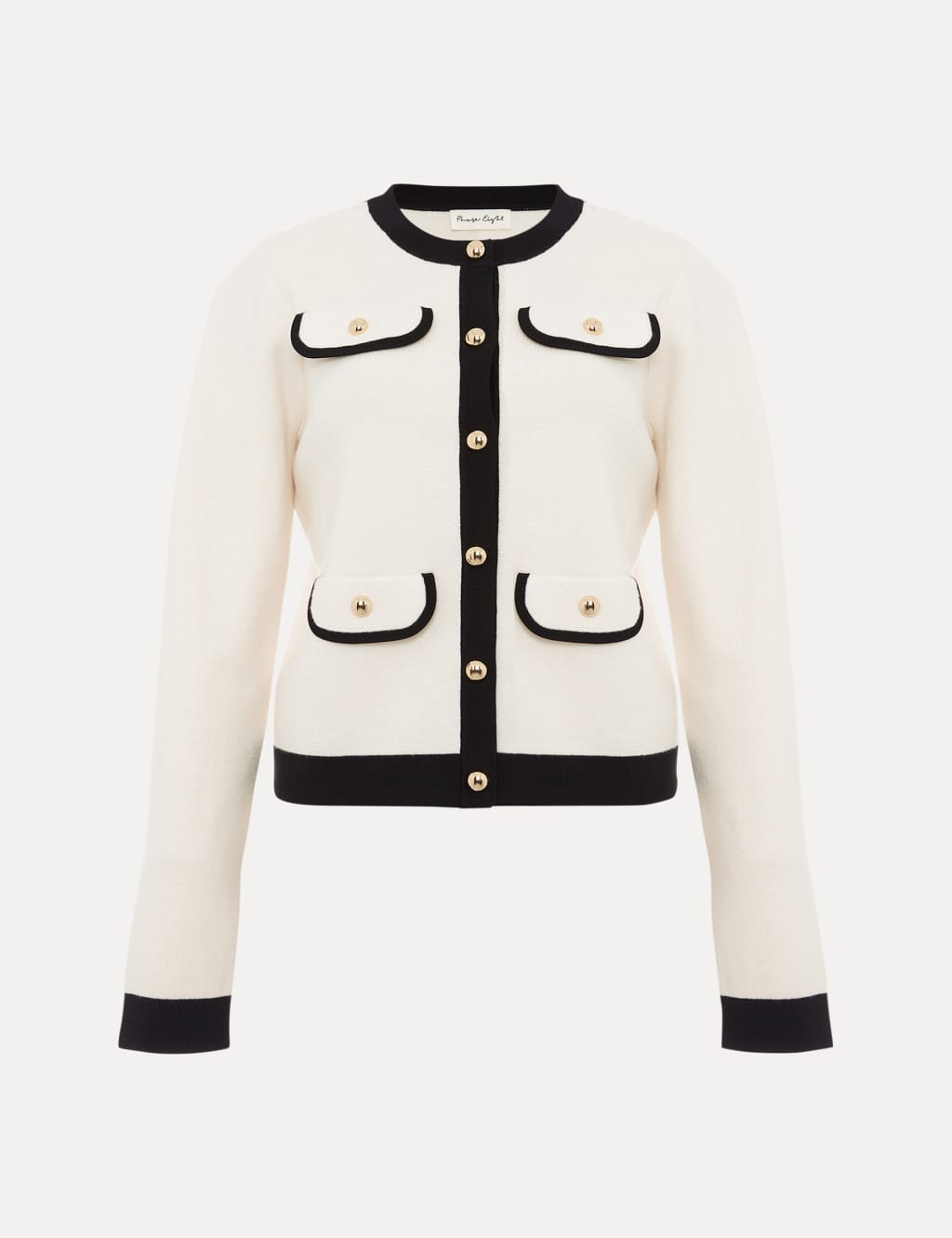 Cotton Rich Knitted Short Jacket 2 of 6