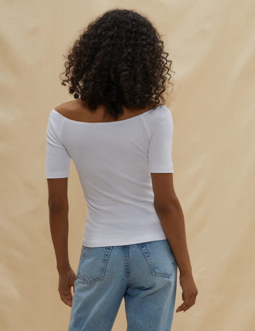 Cotton Rich Off The Shoulder Top 3 of 4