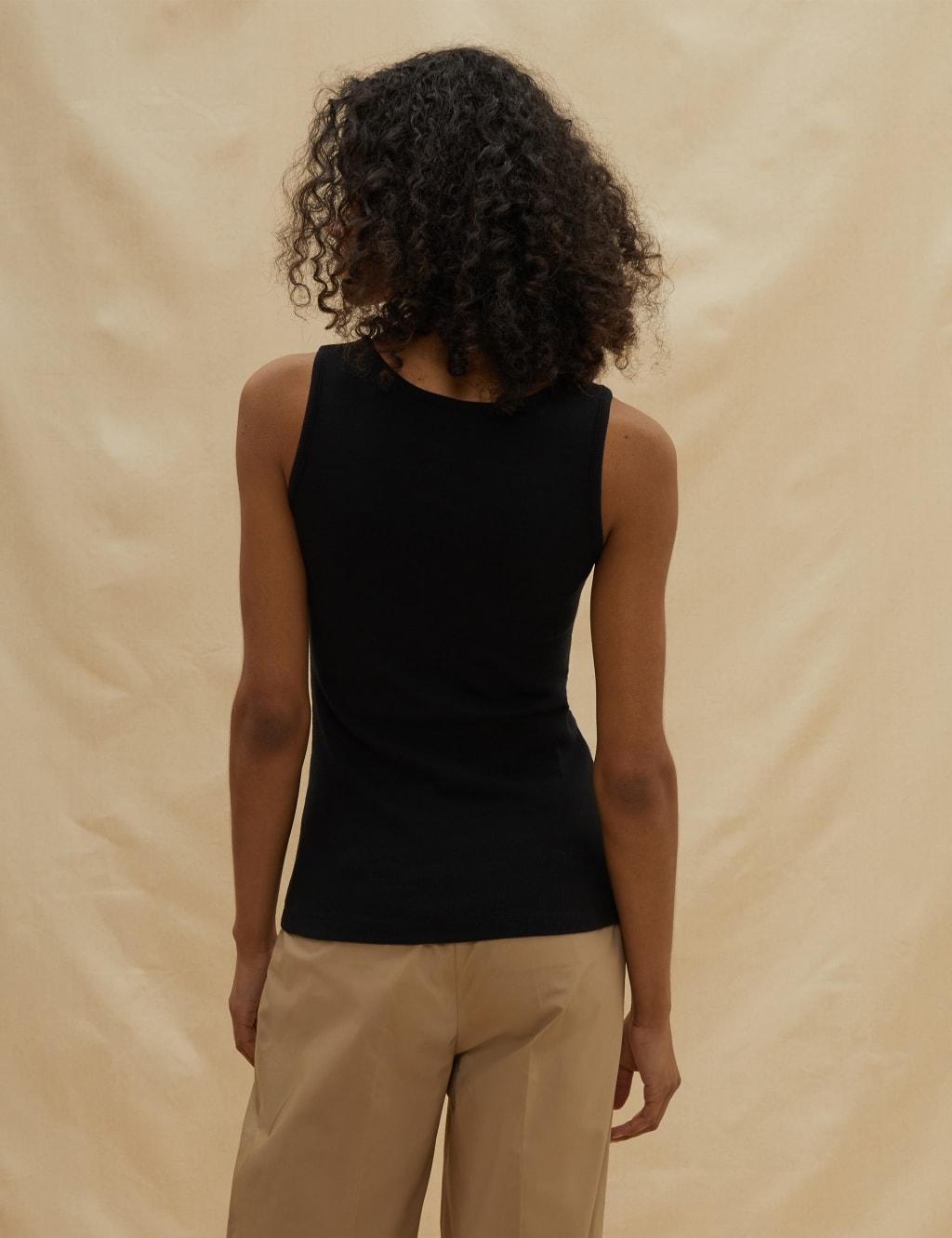 Cotton Rich Ribbed Racer Back Vest 3 of 4