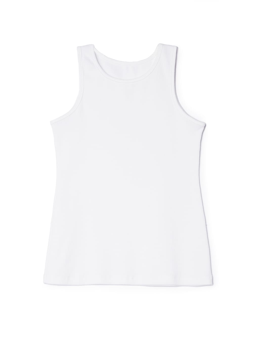 Cotton Rich Ribbed Racer Back Vest 2 of 4