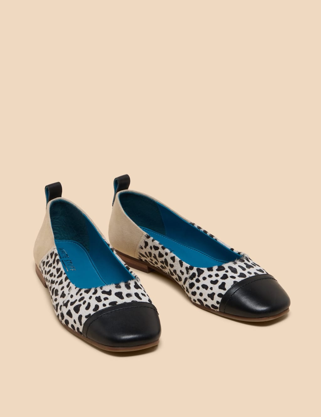 Leather Slip On Ballet Pump 2 of 4