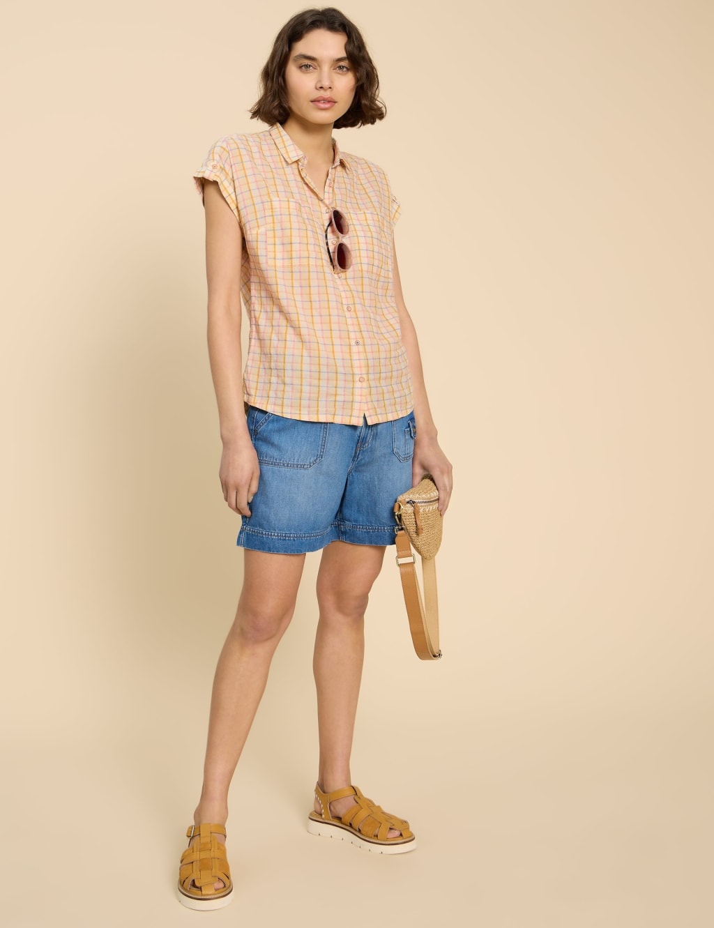 Pure Cotton Checked Shirt 3 of 6