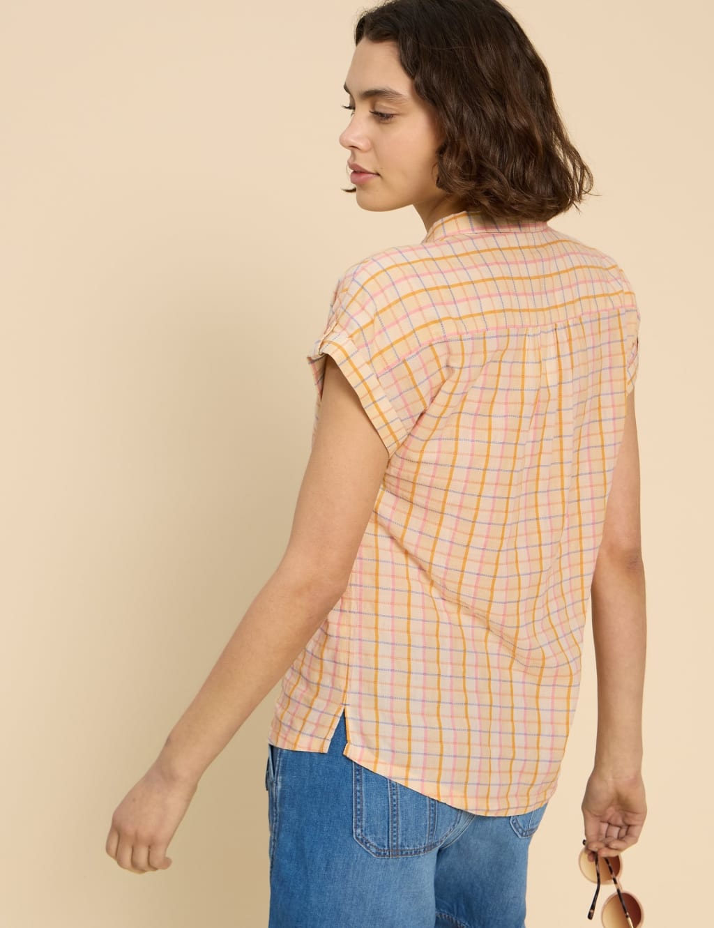 Pure Cotton Checked Shirt 4 of 6