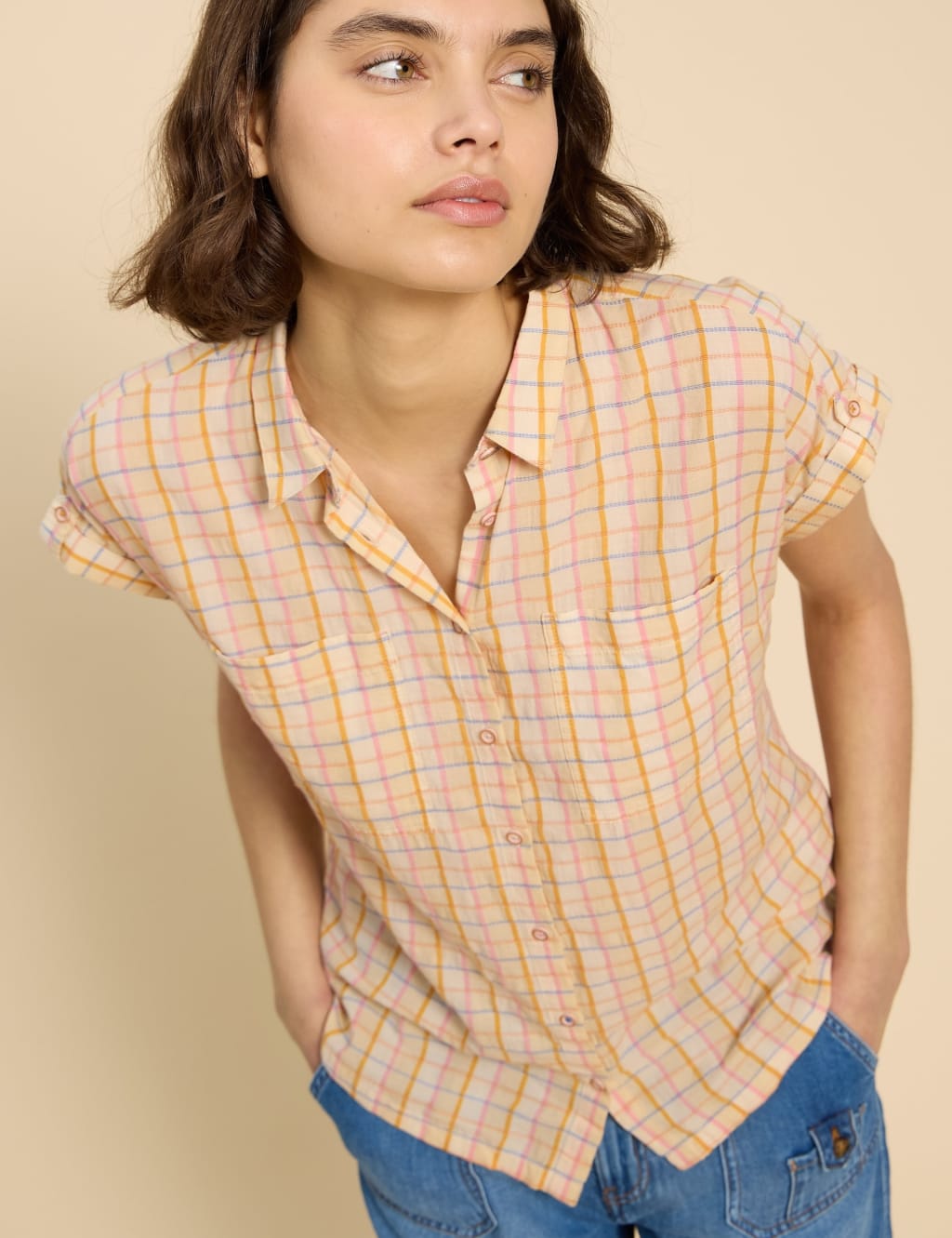 Pure Cotton Checked Shirt 5 of 6