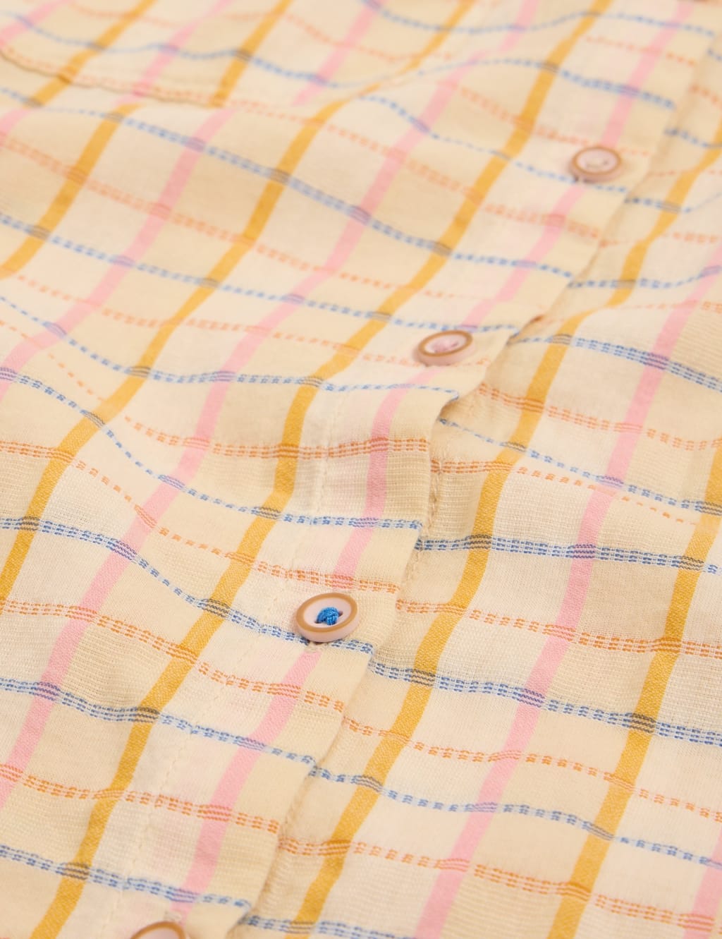 Pure Cotton Checked Shirt 6 of 6