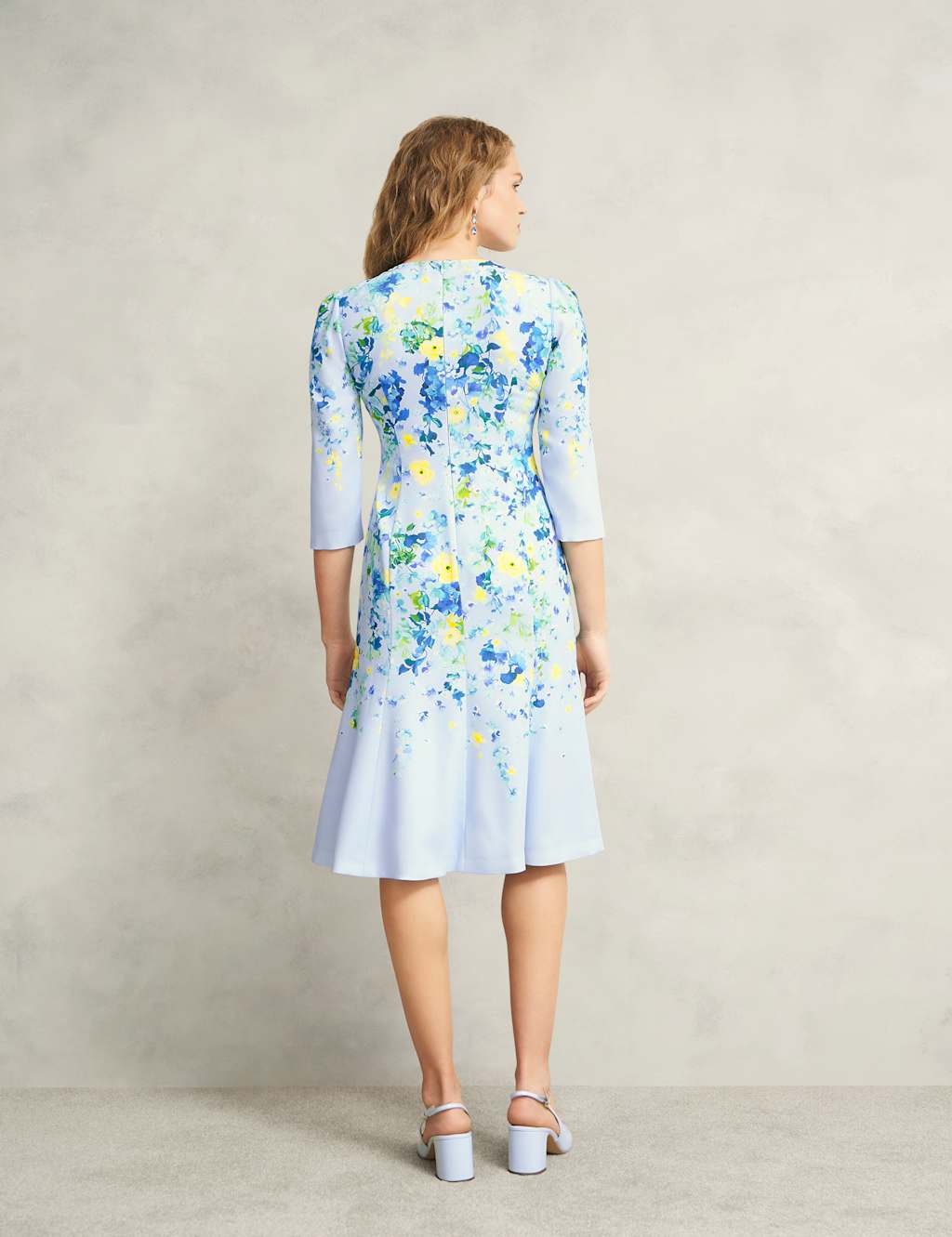 Floral Midi Shift Dress 4 of 8