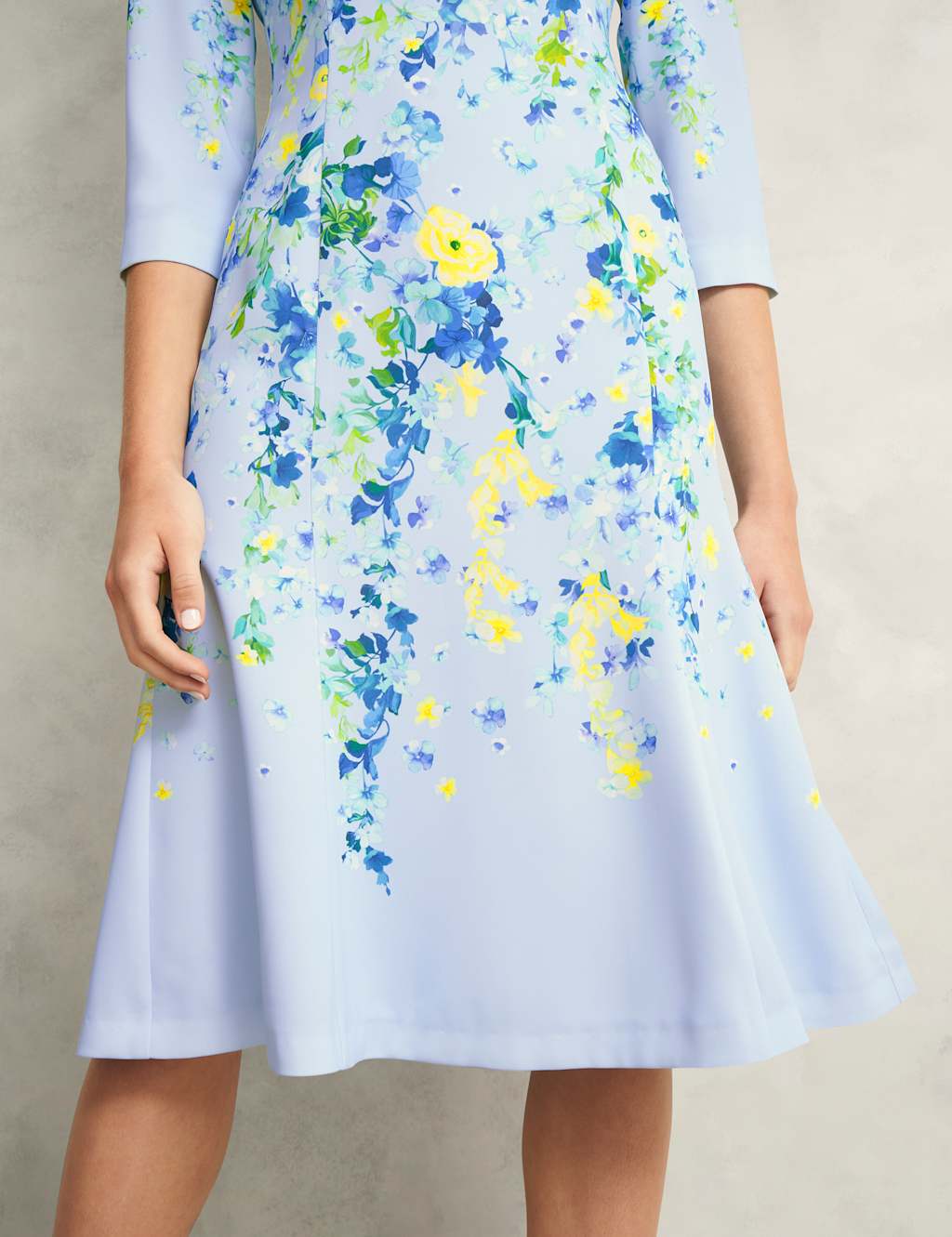 Floral Midi Shift Dress 6 of 8