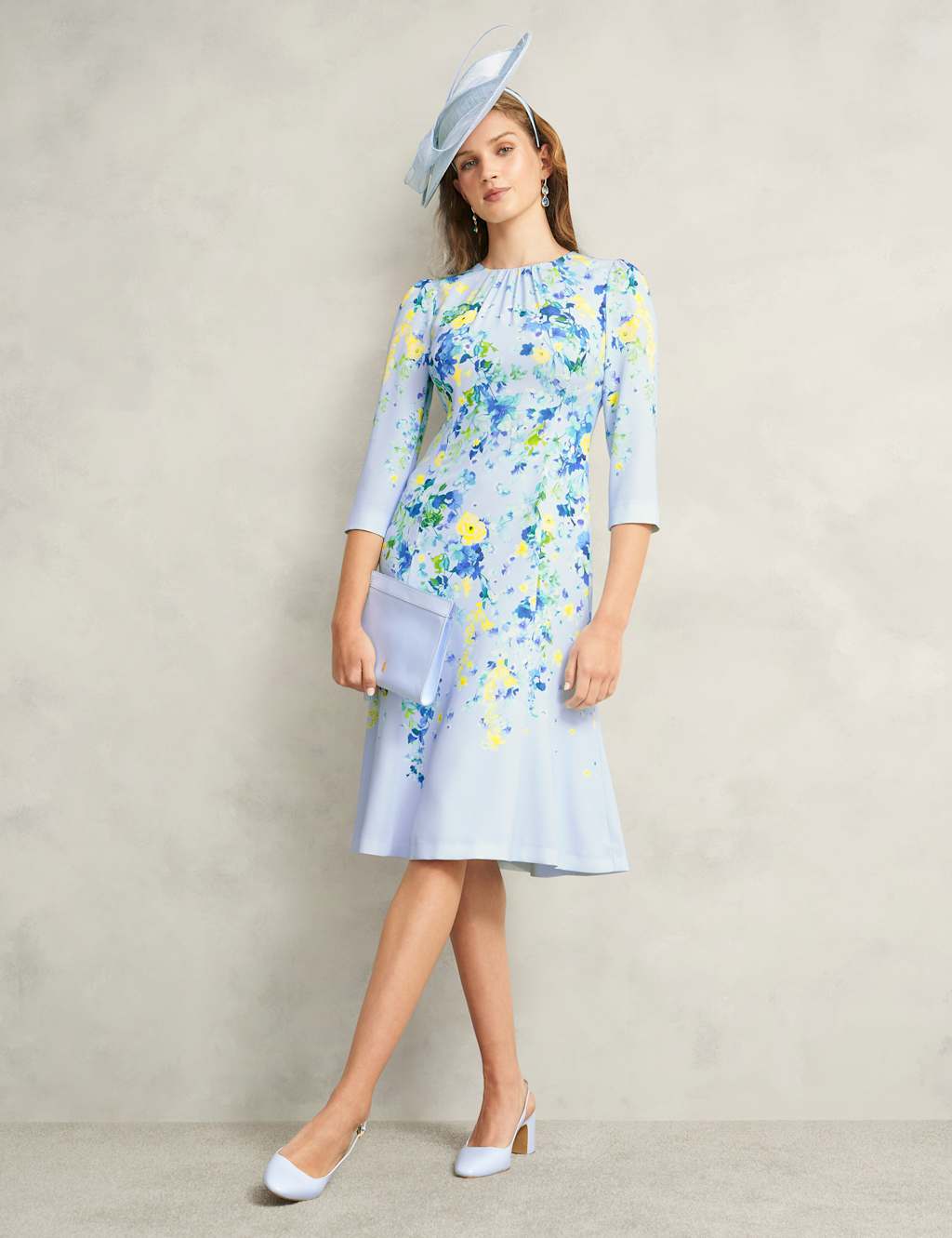 Floral Midi Shift Dress 7 of 8