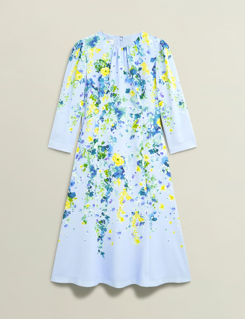 Floral Midi Shift Dress 2 of 8