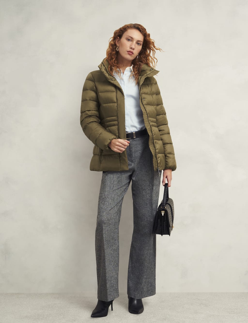 Padded Hooded Puffer Coat 3 of 7
