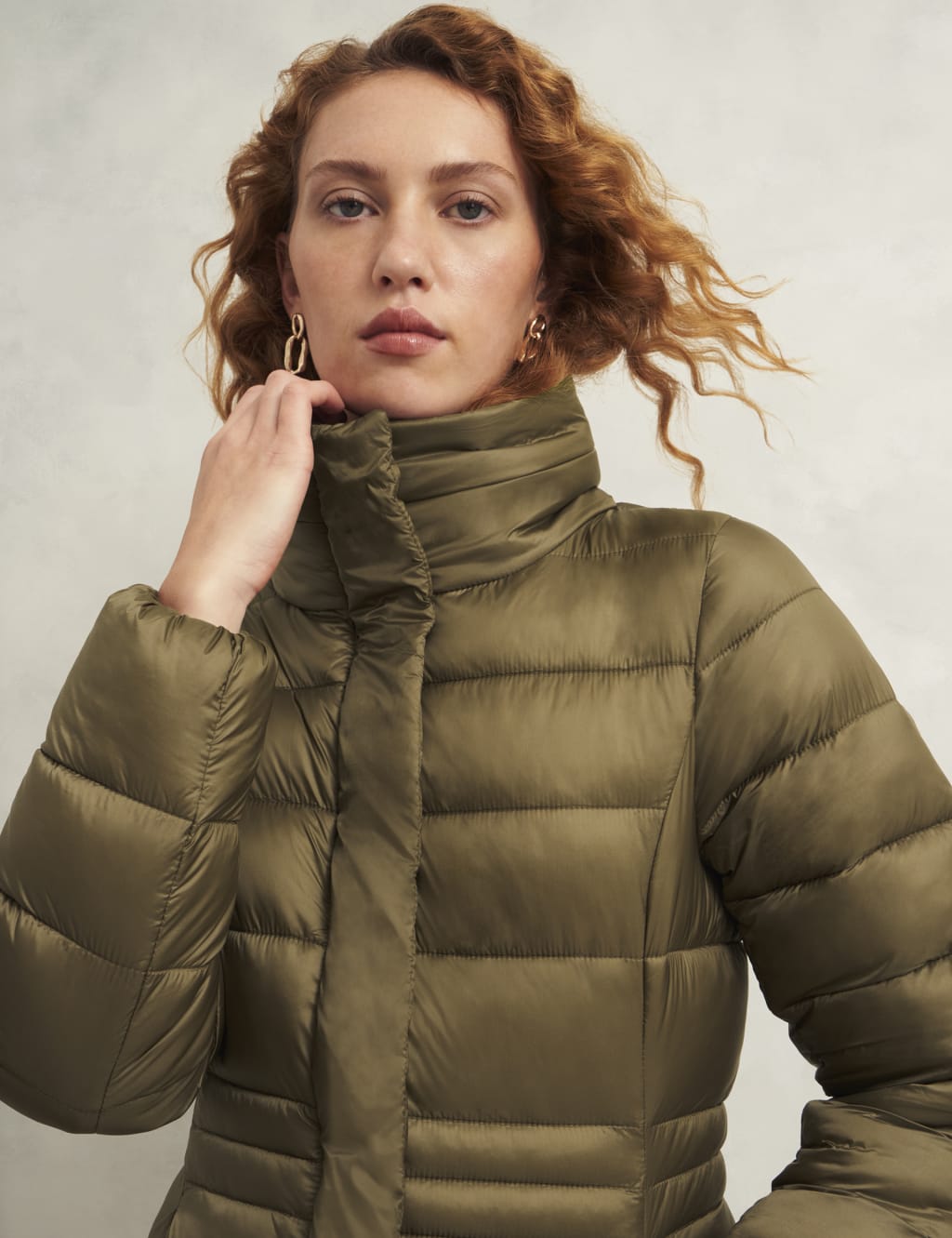 Padded Hooded Puffer Coat 5 of 7