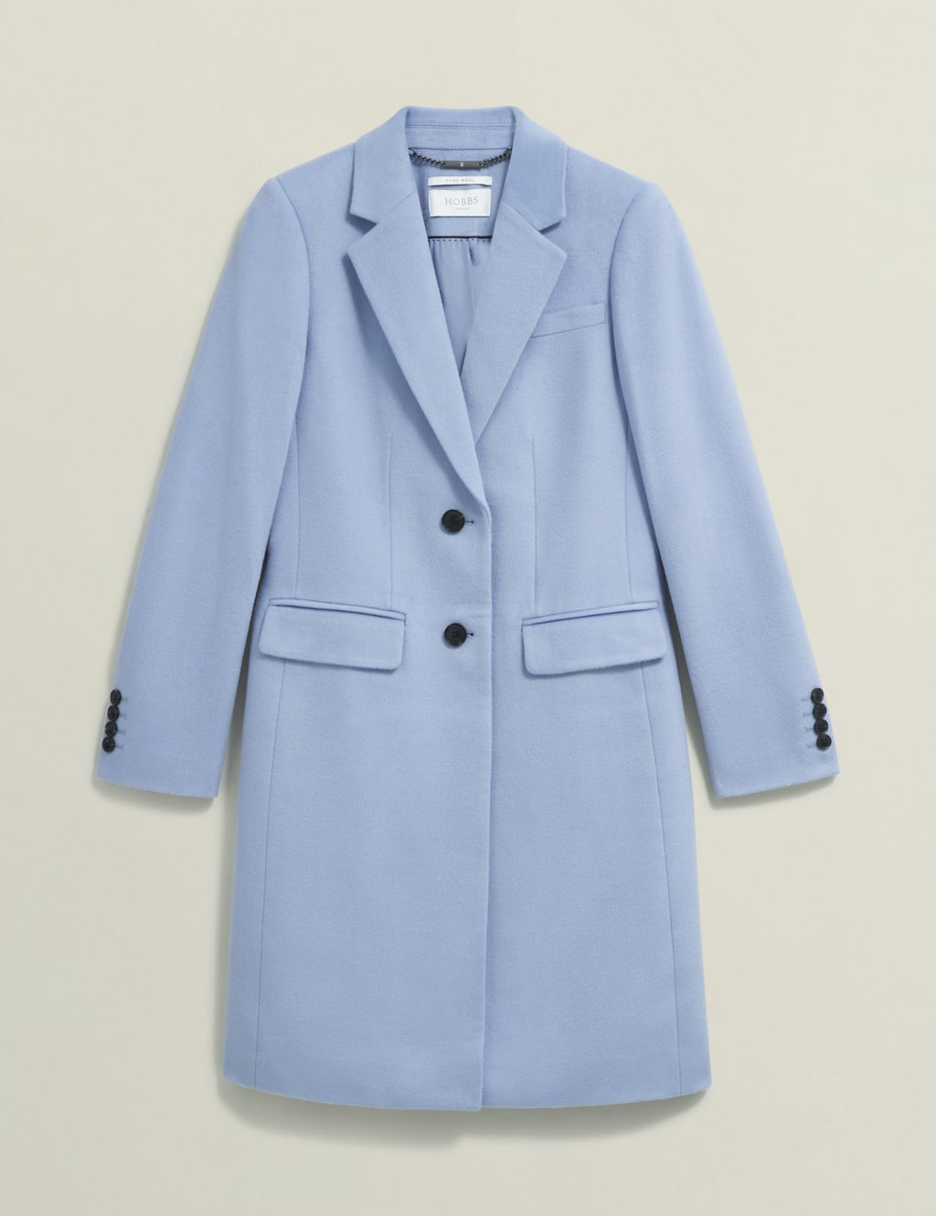 Pure Wool Longline Tailored Coat 2 of 10