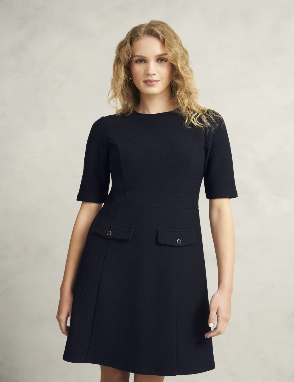 Cotton Rich Mini Skater Dress 5 of 9