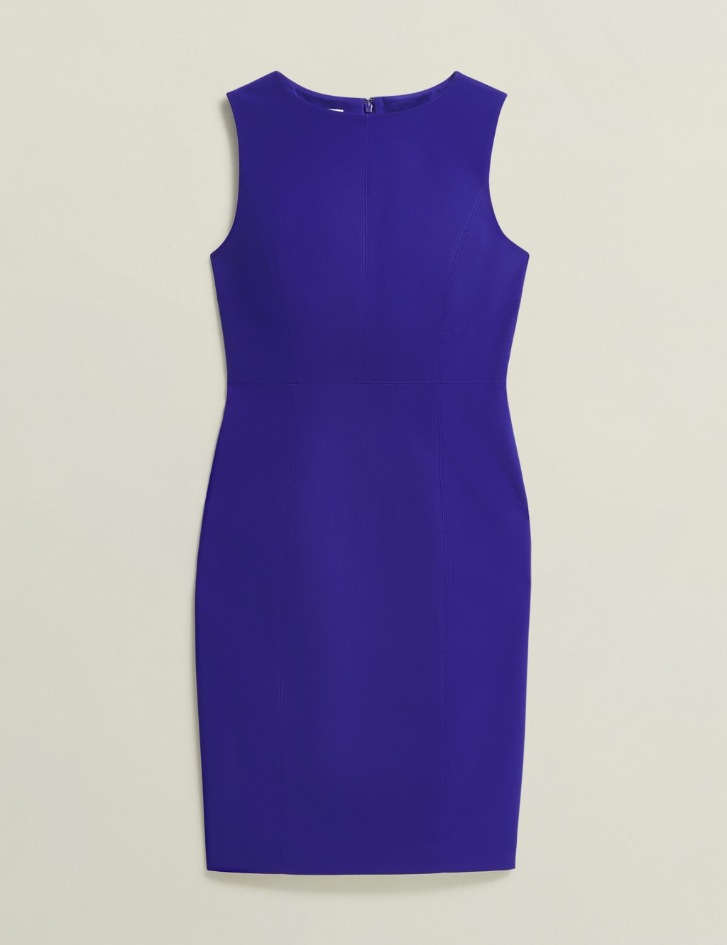 Stitch Detail Knee Length Bodycon Dress 2 of 6