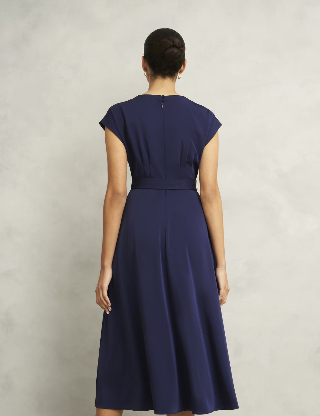 Radclyffe Round Neck Midi Waisted Dress 3 of 6