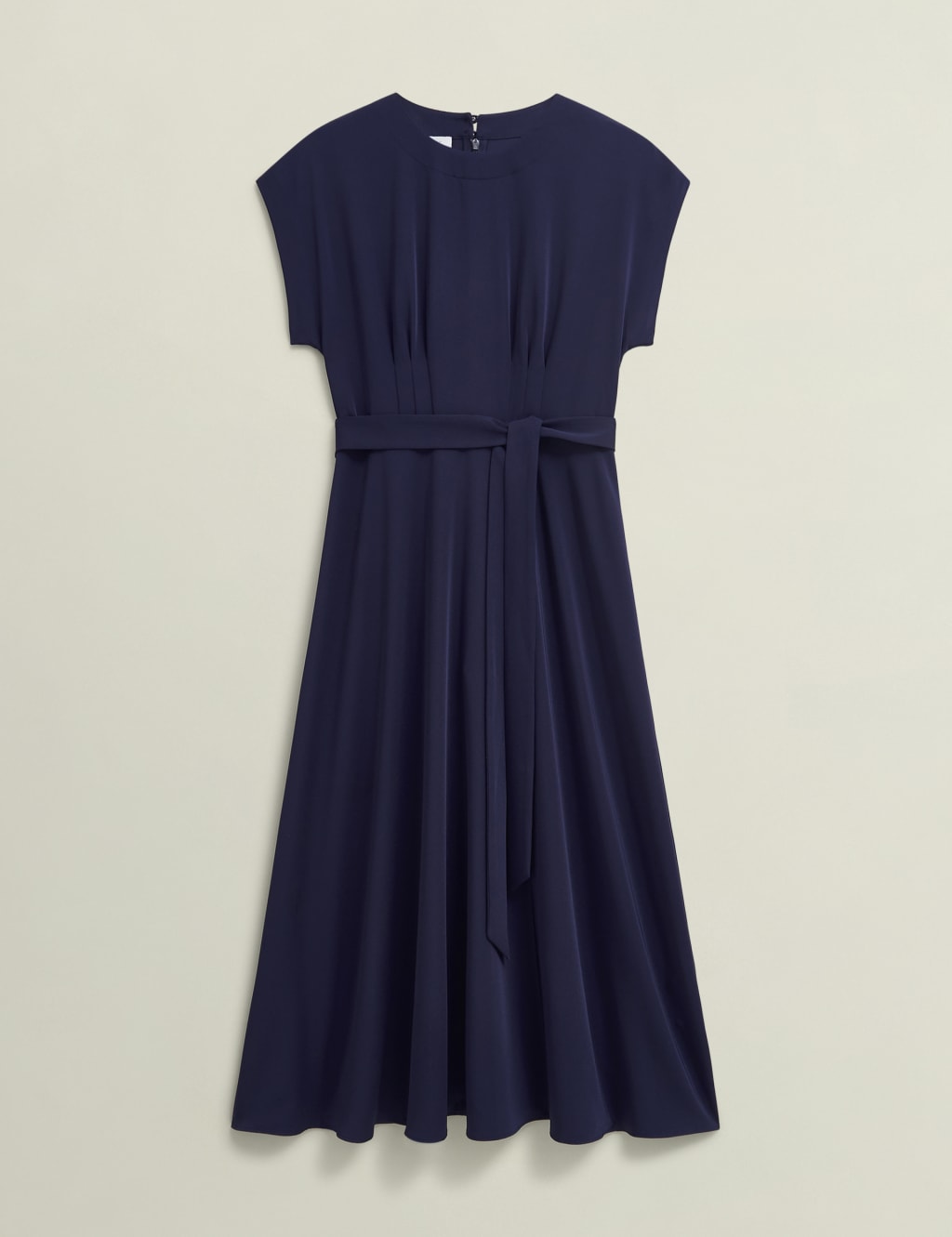 Radclyffe Round Neck Midi Waisted Dress 2 of 6