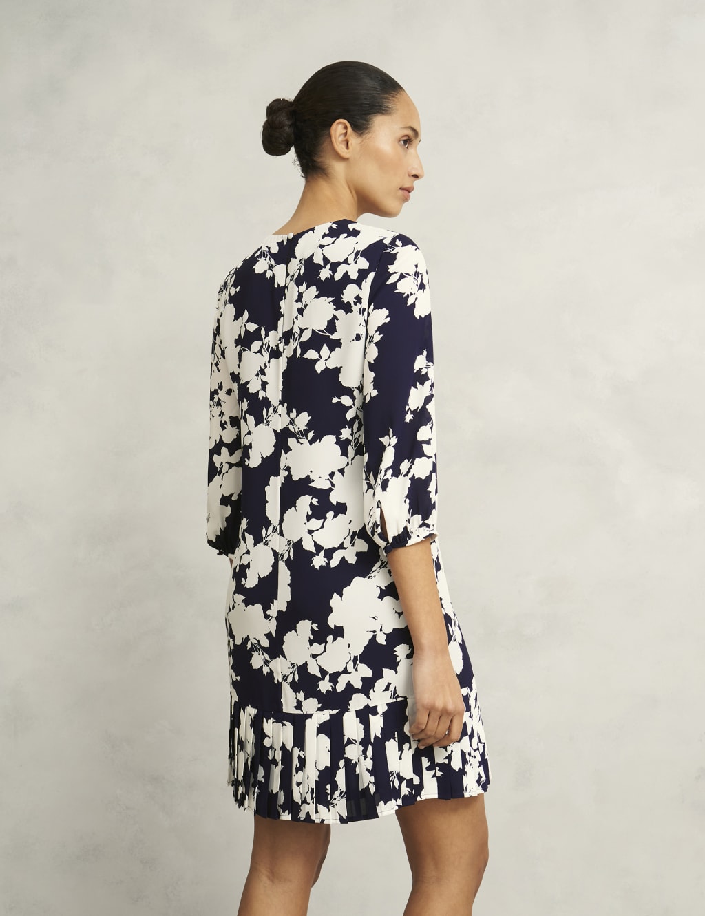 Floral Mini Skater Dress 4 of 8