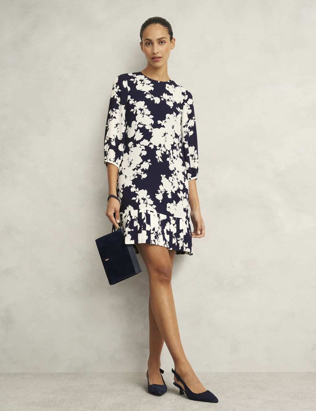 Floral Mini Skater Dress 6 of 8