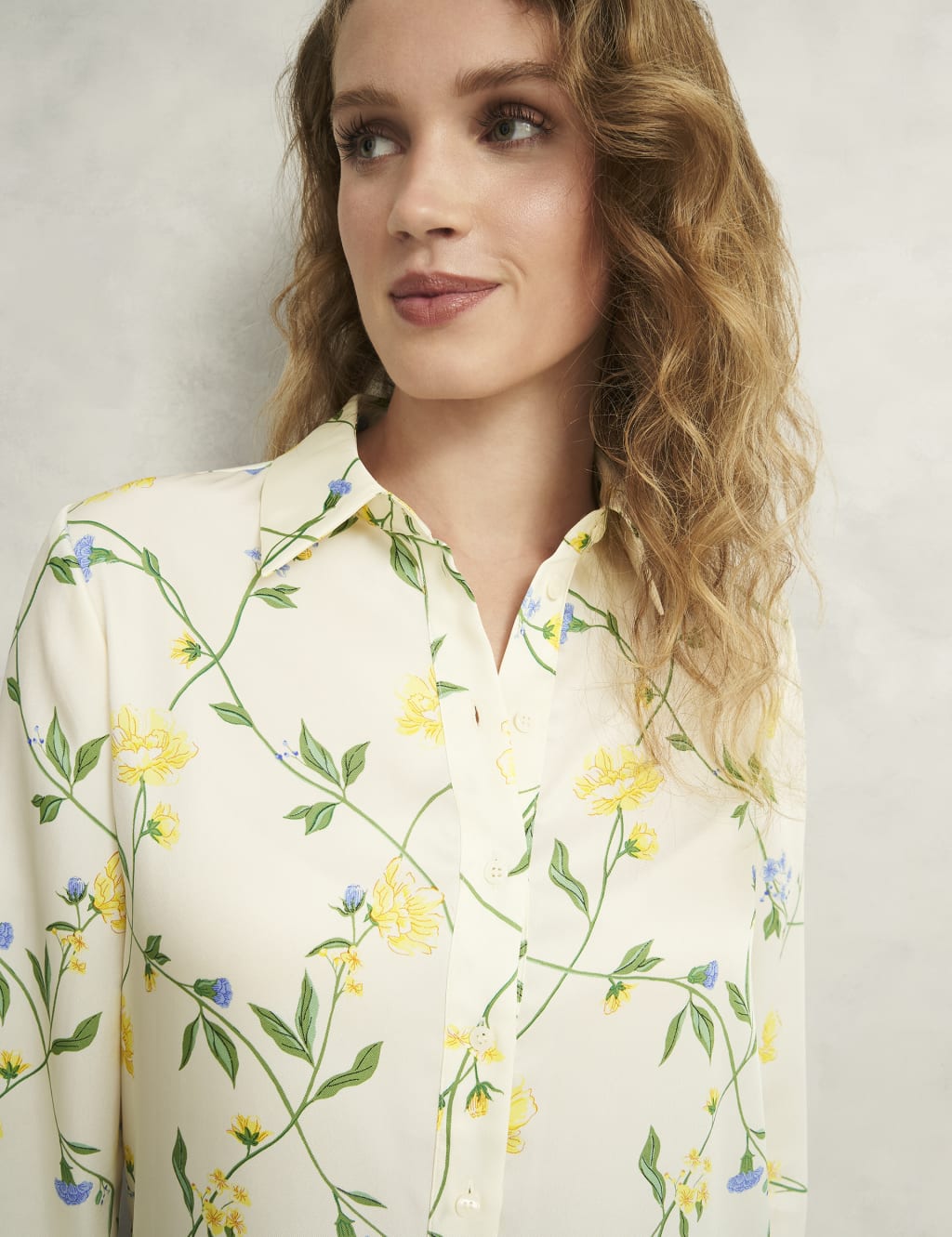 Chiffon Floral Shirt 3 of 9