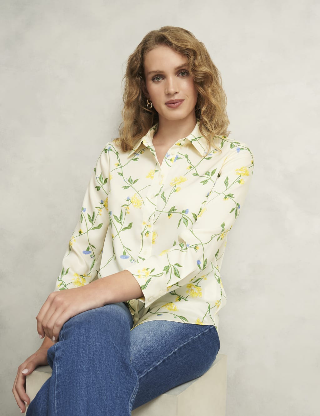 Chiffon Floral Shirt 4 of 9