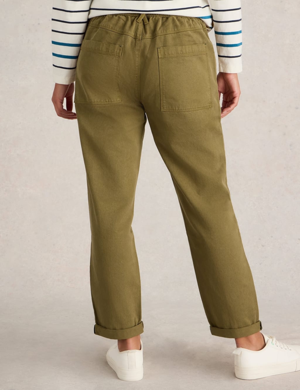 Cotton Blend Trousers 4 of 6