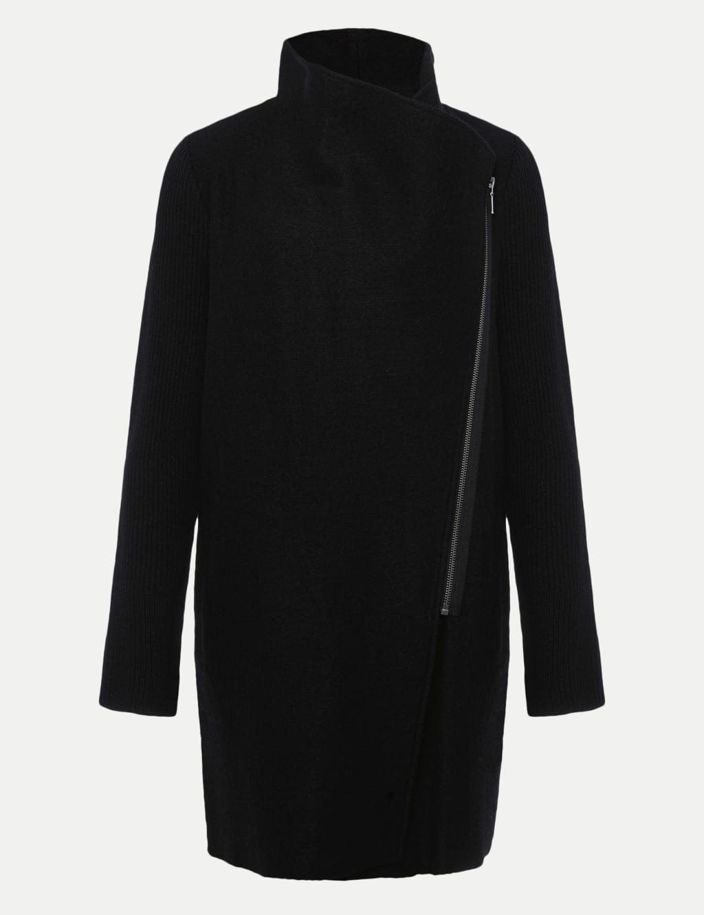 Marks and spencer funnel coat online