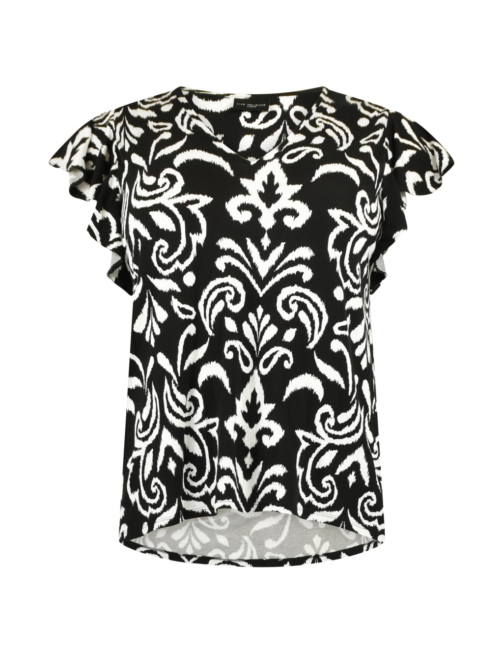 Jersey Printed Relaxed Top 2 of 4