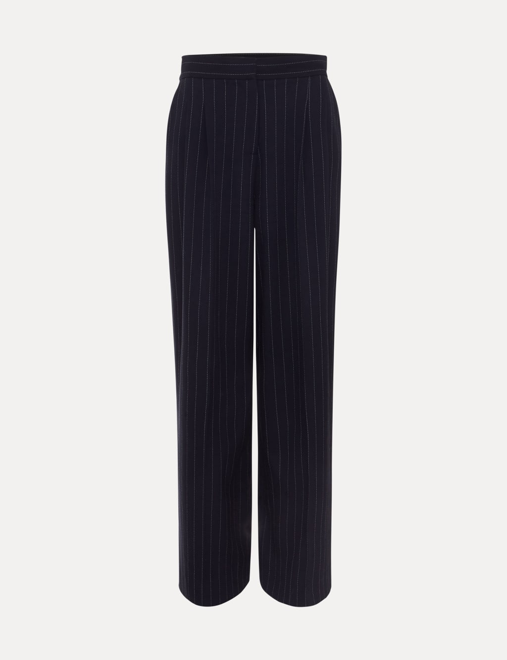 Pinstripe Wide Leg Trousers 2 of 7