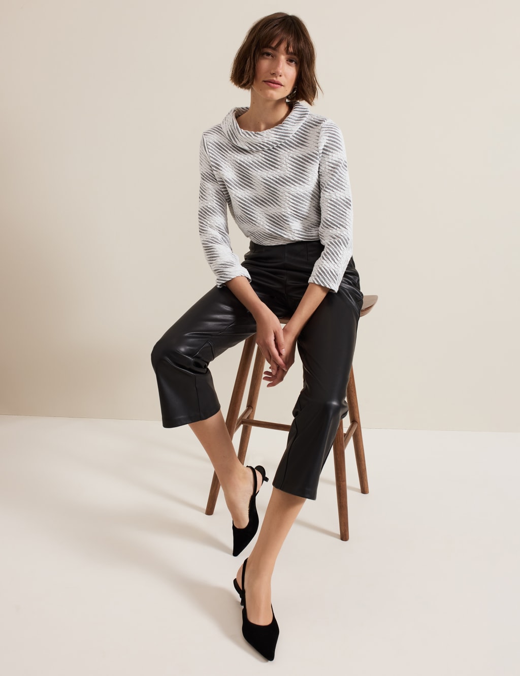 Leather Look Culottes 6 of 6